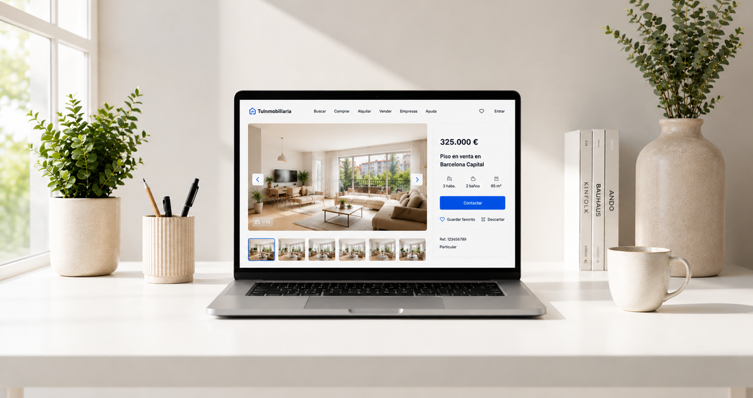 Anuncio de vivienda publicado en varios portales inmobiliarios