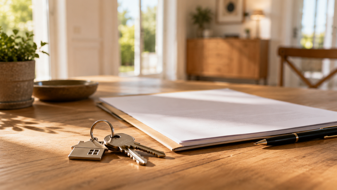Entrega de llaves de una vivienda heredada